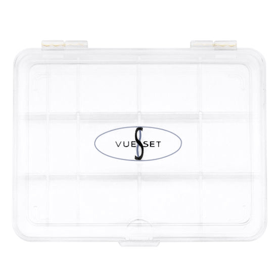 Empty makeup palette transparent