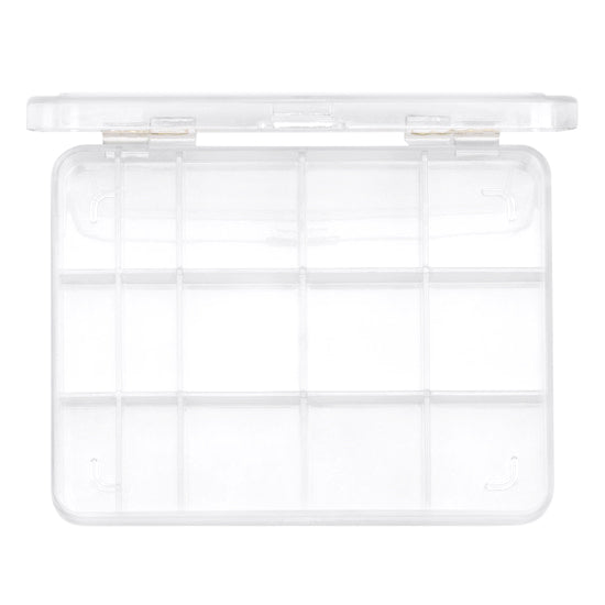 Empty makeup palette transparent